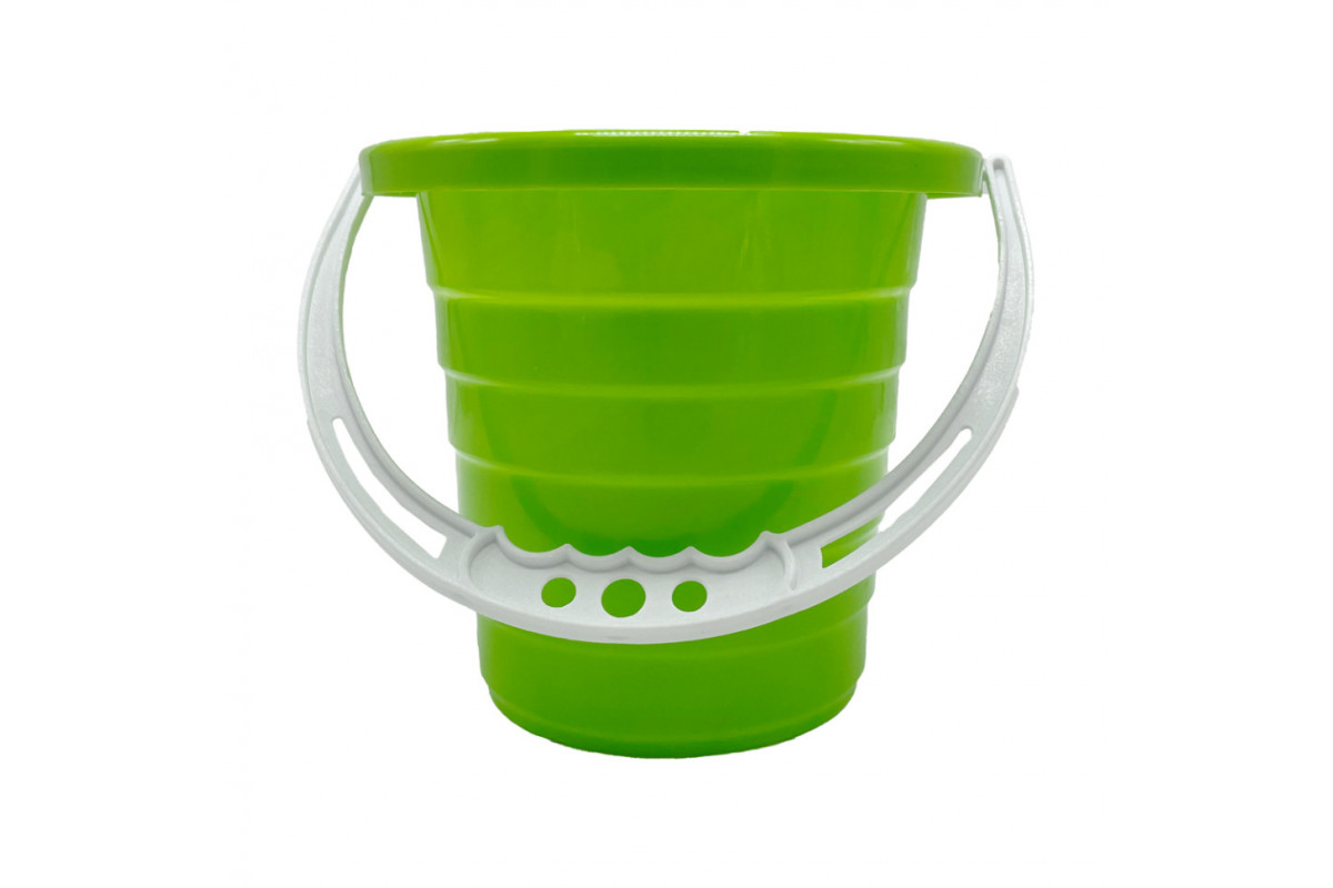 Дитяче відро для пісочниці "Середнє" S0009(Green) зелений 14 см