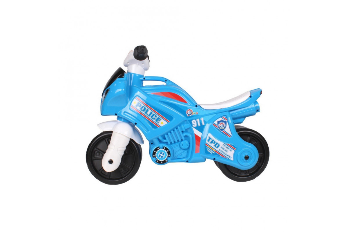 Каталка-беговел "Мотоцикл ТехноК" 6467TXK Голубой музыкальный