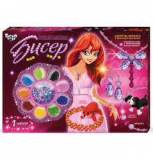 Набор бисера БОЛ B9-1/2 для девочек Красный