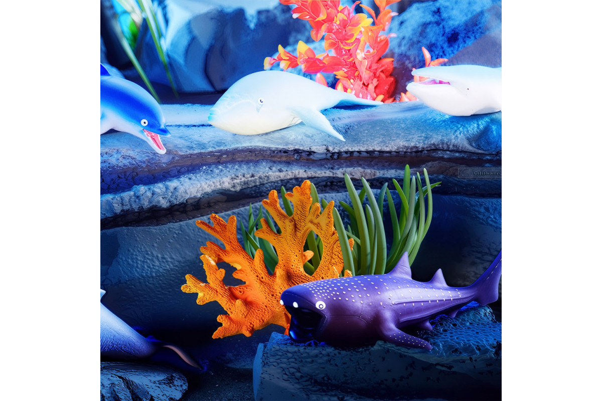 Стретч-игрушка в виде животного "Подводные властелины Море и бездна" #sbabam 15/CN22 игрушка-сюрприз