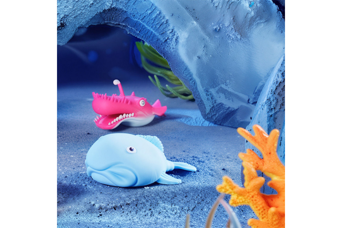 Стретч-игрушка в виде животного "Подводные властелины Море и бездна" #sbabam 15/CN22 игрушка-сюрприз