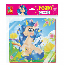 Мягкие пазлы "Единорожка" VT1109-07, 22 х 23 см