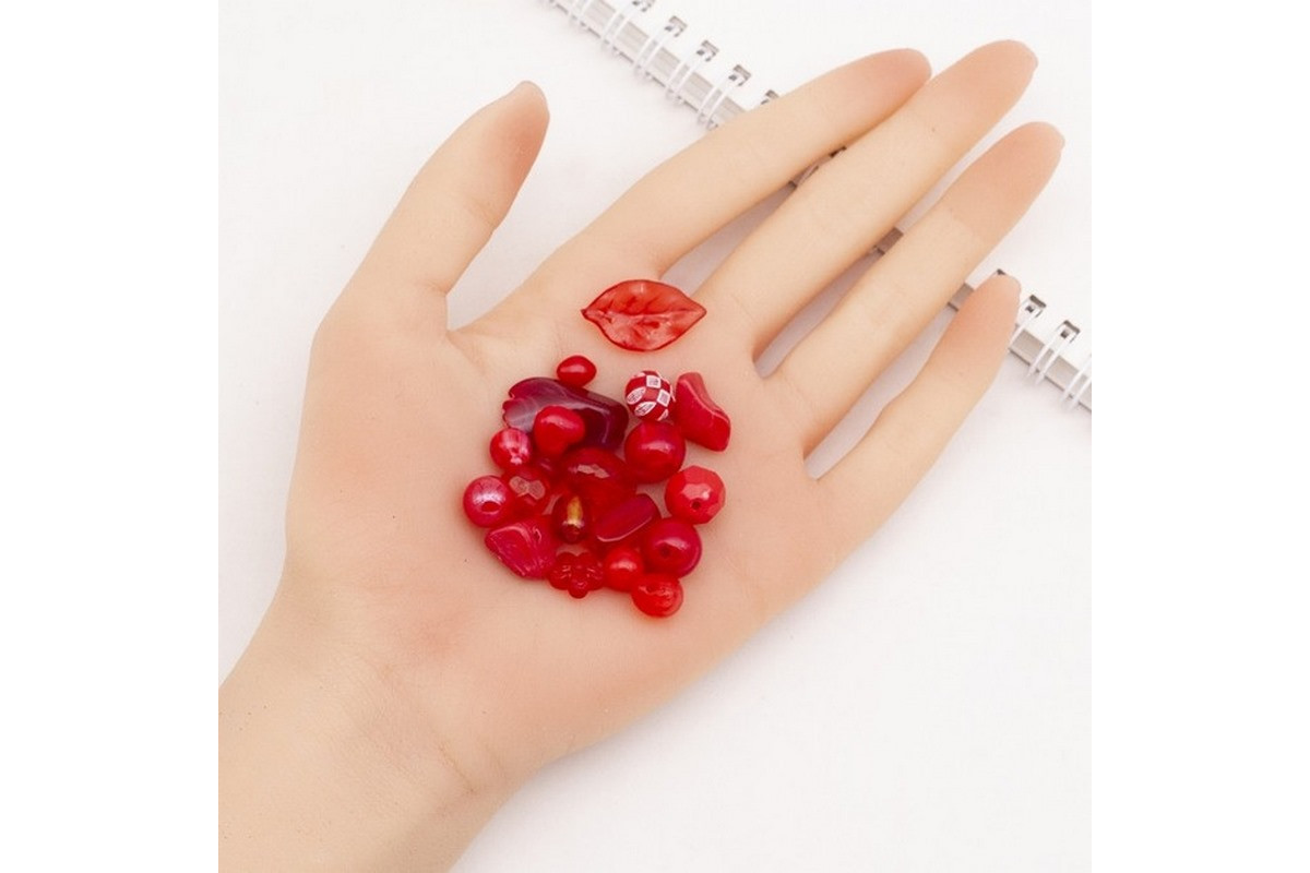 Декоративные бусинки для творчества Бомбей Dom Busin УТ100014229 в упаковке 86 шт