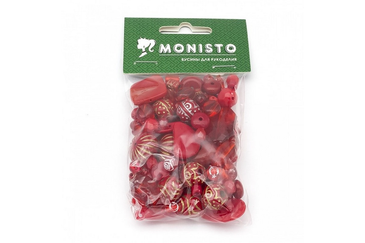 Декоративные бусинки для творчества Бомбей Dom Busin УТ100014229 в упаковке 86 шт