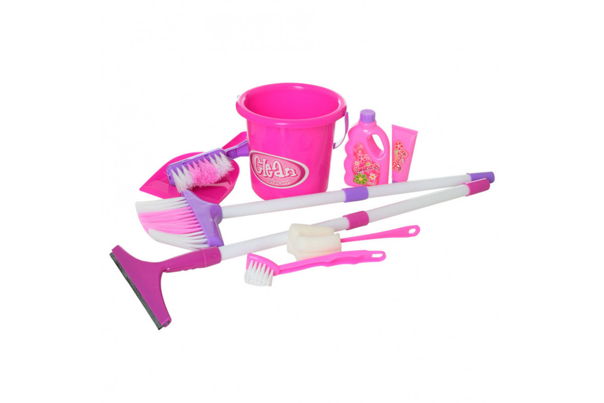 Детский игровой набор для уборки 667-16 с ведром