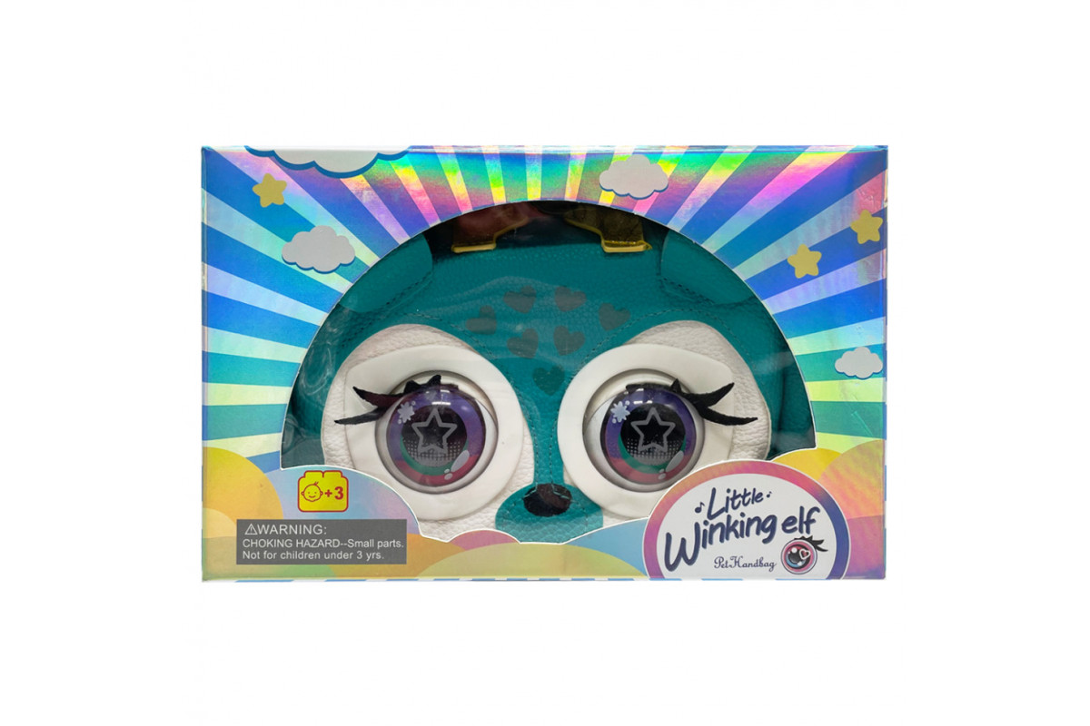 Интерактивная сумочка Little Winking Elf "Оленёнок" BL-316-6 воспроизводит более 25 звуков