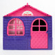 Дитячий ігровий Будиночок зі шторками 02550/10 пластиковий