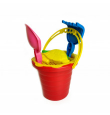 Пісочний набір "Середній" Mtoys S0005 Червоний