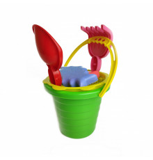 Пісочний набір "Середній" Mtoys S0005 Зелений