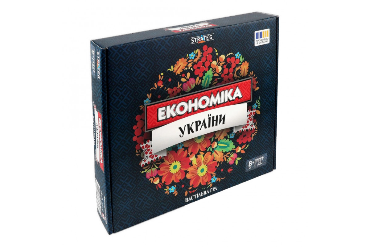 Настільна гра Монополія "Економіка України" 31029, 2-4 гравці