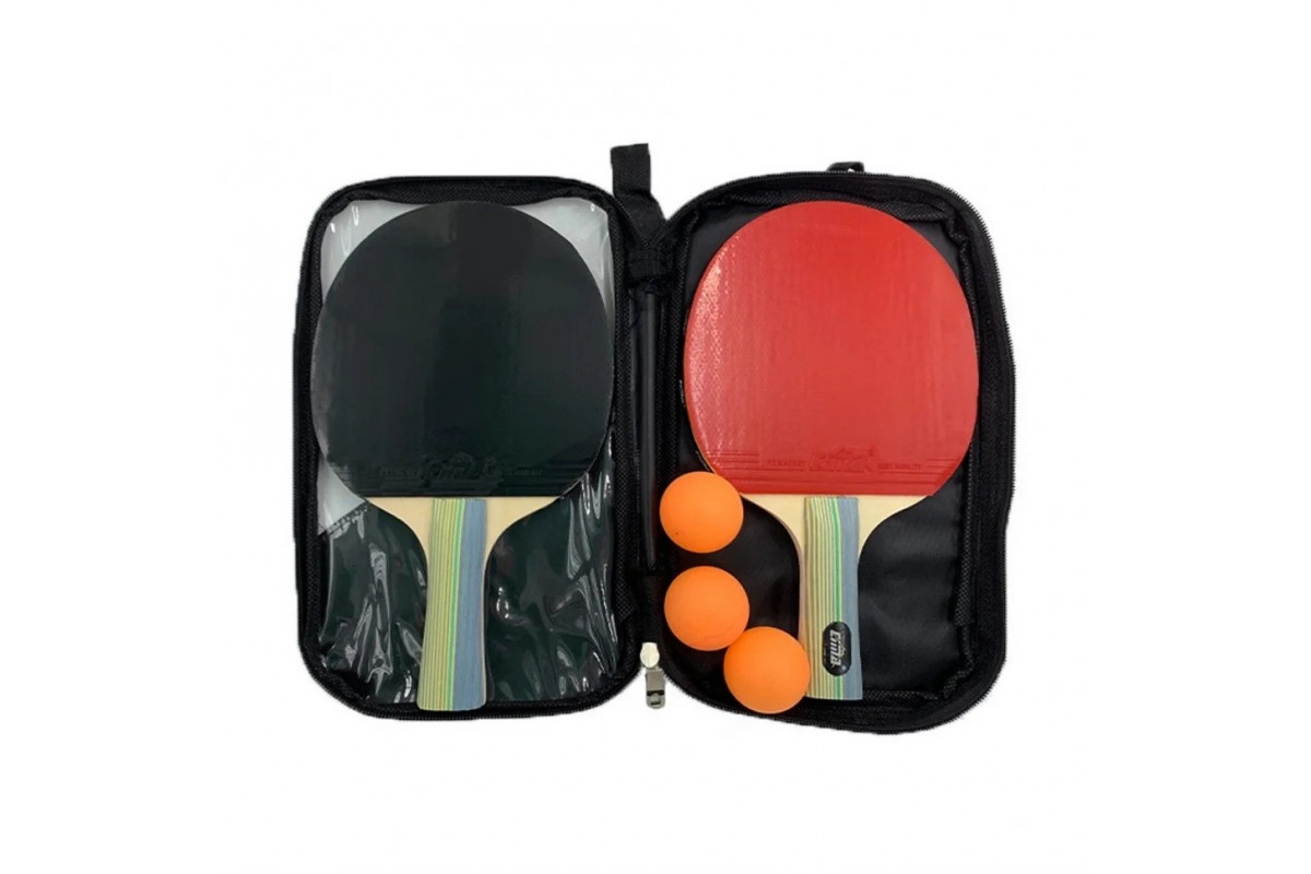 Набір для настільного тенісу "Cima" NE-CM-9 (2 ракетки, 3 кульки, чохол)