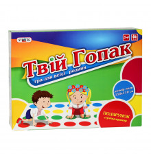 Настольная игра Твистер "Твой гопак" 887 игровое поле 150 х 110 см, лента-флаг