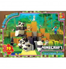 Детский пазл "Minecraft" MC801 плакат 70 элементов