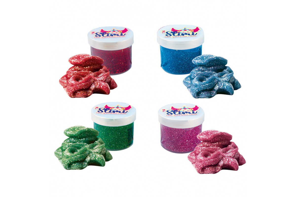 Слайм "Mi-mi Slimi - з глітером" 71821 (укр.) - 0,100 кг