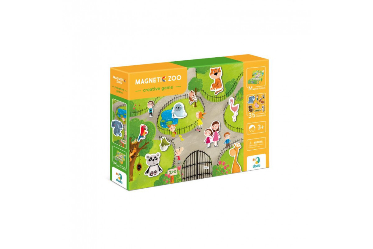 Развивающая магнитная игра "Зоопарк" DoDo 200207