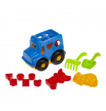 Сортер-автобус "Бусик" №2 Colorplast 0251 Синий