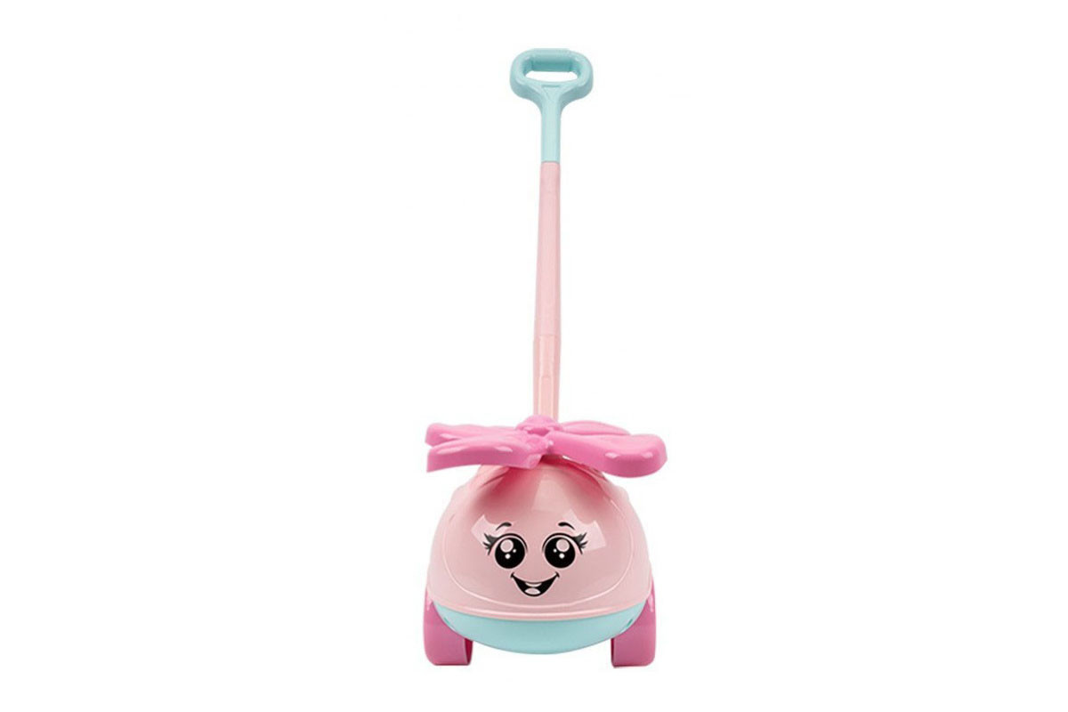 Детская игрушка-каталка Вертолет 9413TXK в сетке Бирюзовый