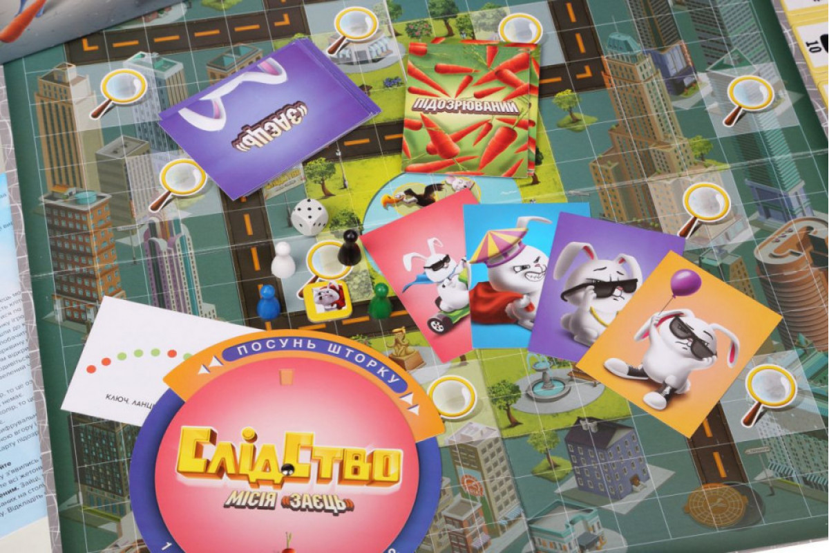 Настольная игра Следствие. Миссия "Заяц" Arial 911593 на укр. языке