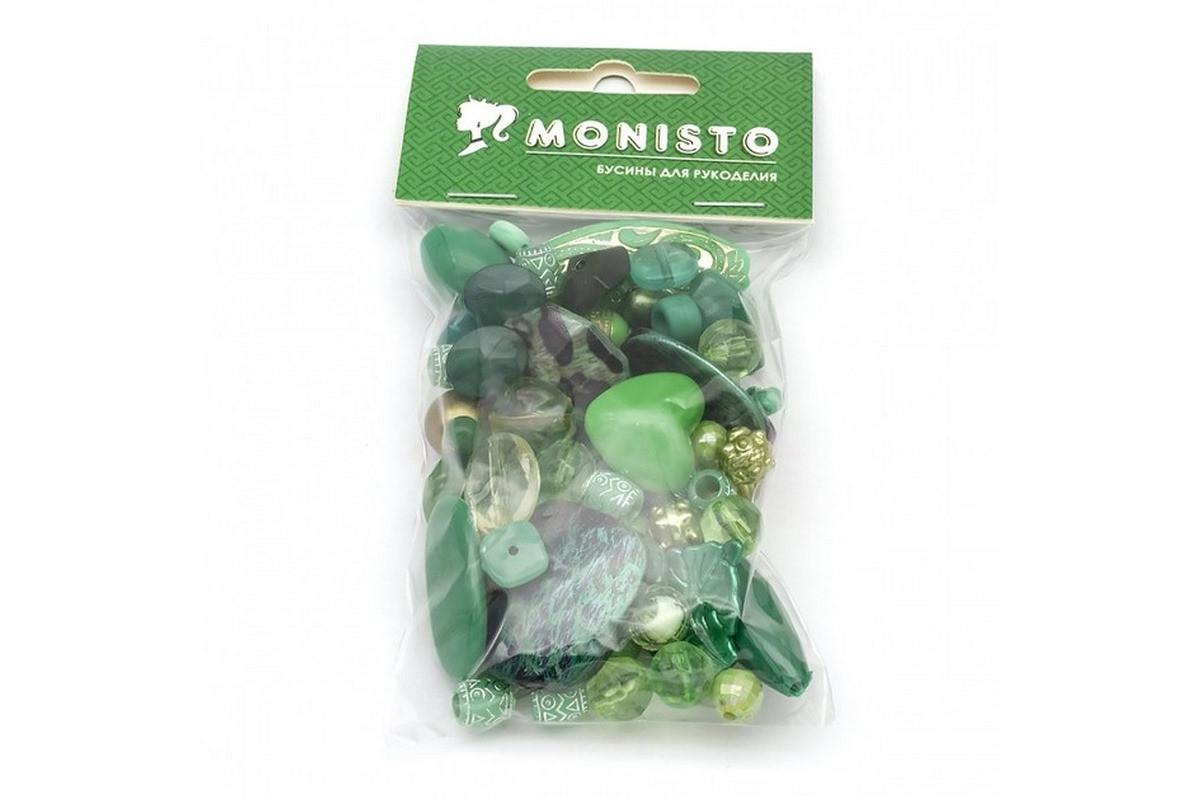 Декоративные бусинки для творчества Бомбей Dom Busin УТ100014221 в упаковке 110 шт