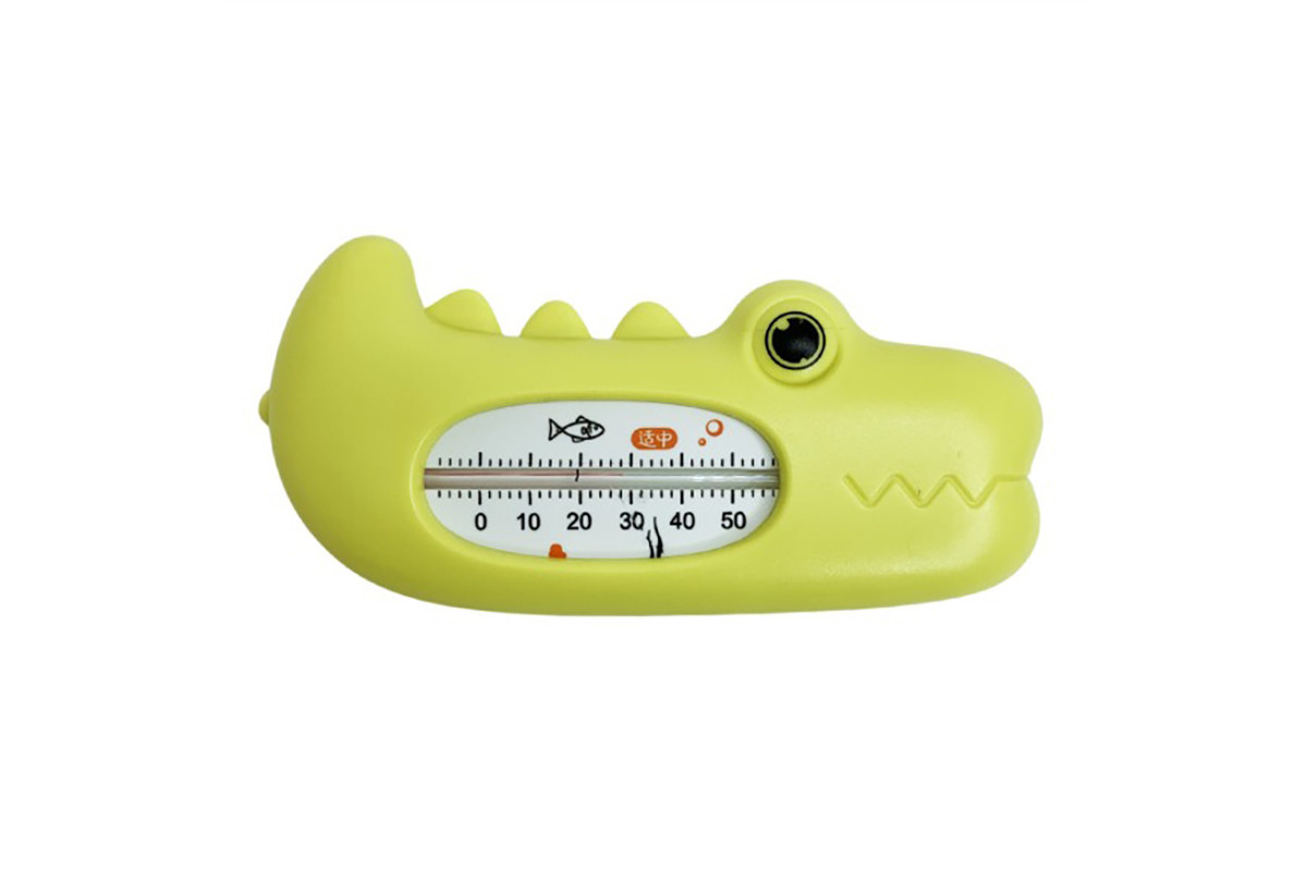 Игрушка-термометр для ванной "Крокодил" MGZ-1107(Yellow)