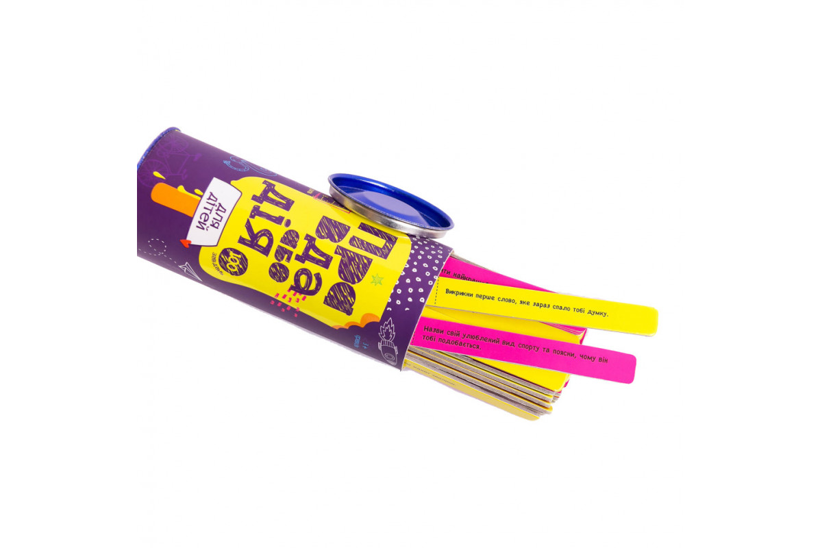 Настольная игра "Правда или Дело: для Детей" Fun Games Shop FGS22-UKR Укр