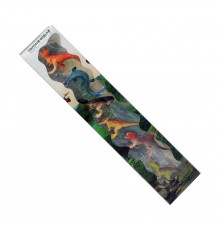 Набор фигурок динозавров C961-4/5, 6 штук, тубус 46*4*7см C961-5