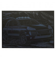 Гравюра А4 "Джип" ГрА4-14с эконом вариант в пакете 29,7х21 см