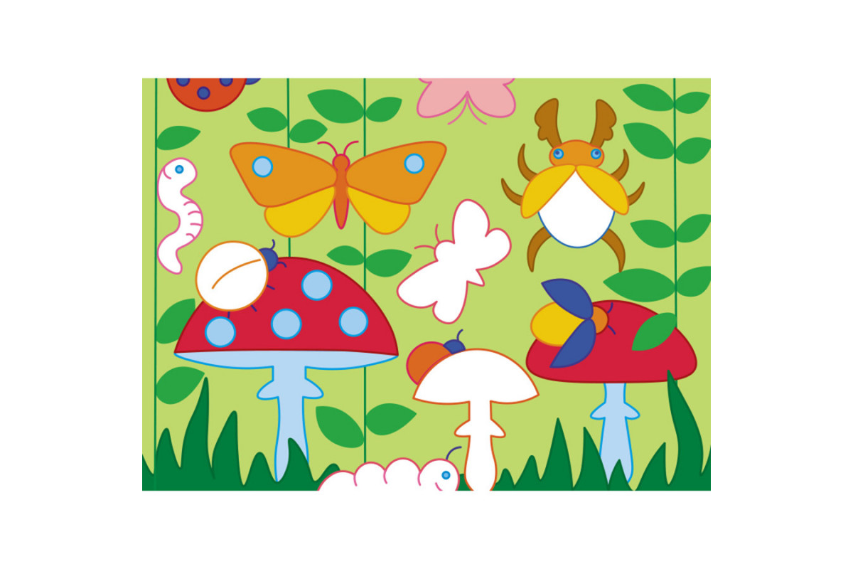 Малювання для найменших Розмальовки №1 19208, 16 картинок