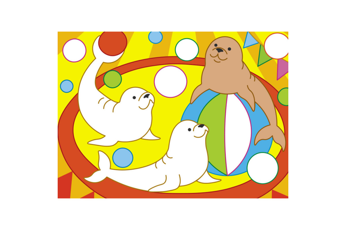 Малювання для найменших Розмальовки №1 19208, 16 картинок