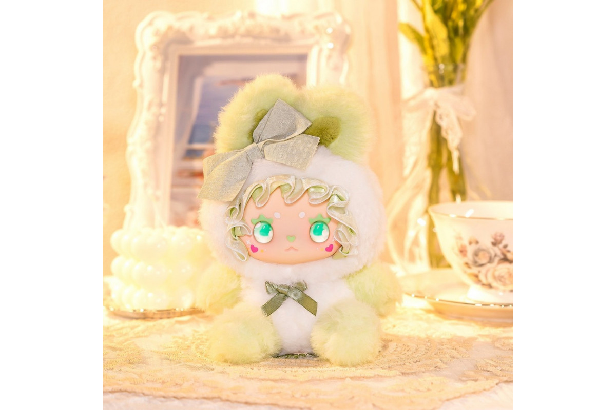 Коллекционная мягкая игрушка с кольцом "Зайчики" POP TOP Lucky Emma MJ-000090 серии "Lovely Emma"