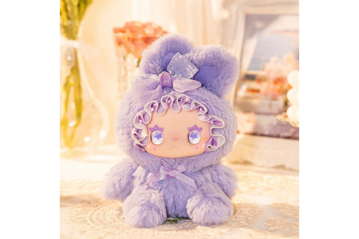 Коллекционная мягкая игрушка с кольцом "Зайчики" POP TOP Lucky Emma MJ-000090 серии "Lovely Emma"