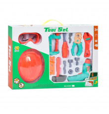 Игровой набор инструментов "Tool Set" H3006-2 шуруповерт, очки, каска