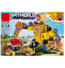 Детский конструктор "Minecraft" LB1188-G 102 детали