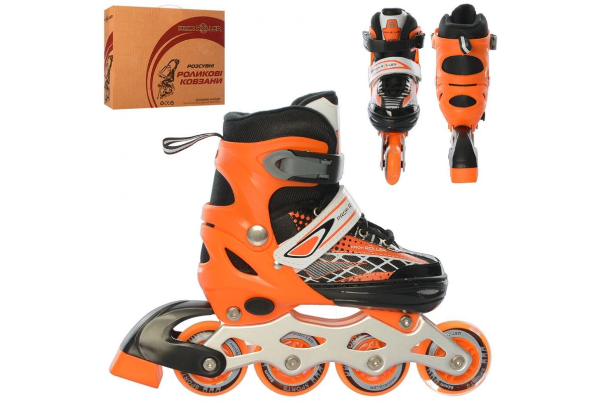 Ролики раздвижные A 4140-S размер (31-34)