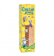 Настольная игра "Cheese Jenga" 30545, 54 бруска