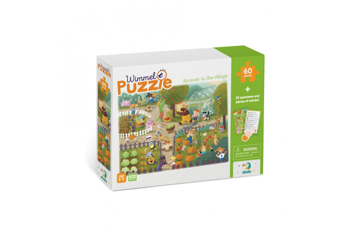 Дитячий Віммельпазл "Літо на селі" 300558, 60 елементів