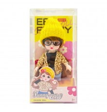 Лялька шарнірна для дівчаток Funny EBO DH2368B(Yellow-1) 15 см