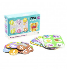 Детская игра Бинго, изучаем буквы DoDo 300197 на укр. языке