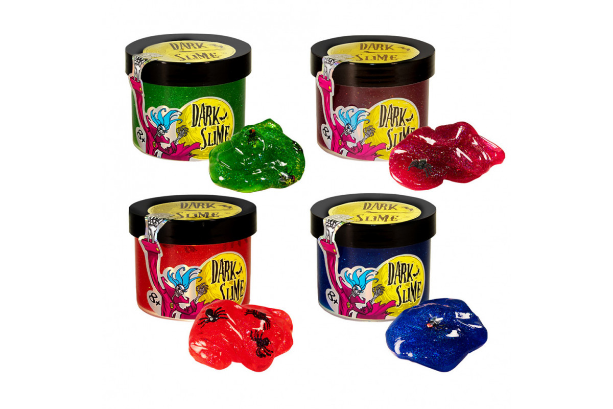 Слайм "Dark slime - з декором" 71829 (укр.) - 0,100 кг