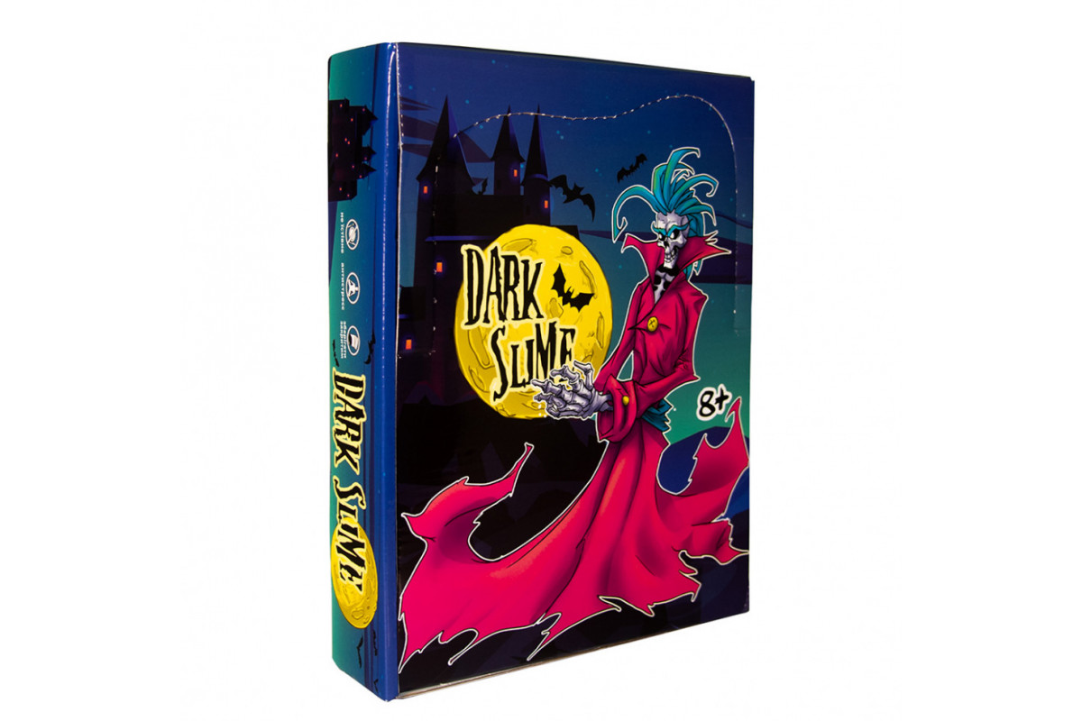 Слайм "Dark slime - з декором" 71829 (укр.) - 0,100 кг