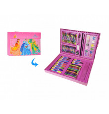 Детский набор для рисования MK 3226 в чемодане Дамочки