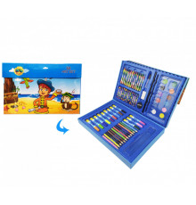 Детский набор для рисования MK 3226 в чемодане Остров Сокровищ