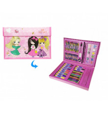 Детский набор для рисования MK 3226 в чемодане Девочки