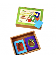 Вкладыши Доски Сегена "фигуры, цвета" (ПСД212) PSD212