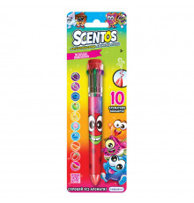 Багатобарвна ароматна кулькова ручка Чарівний настрій W3 Scentos 11779-2(Red)