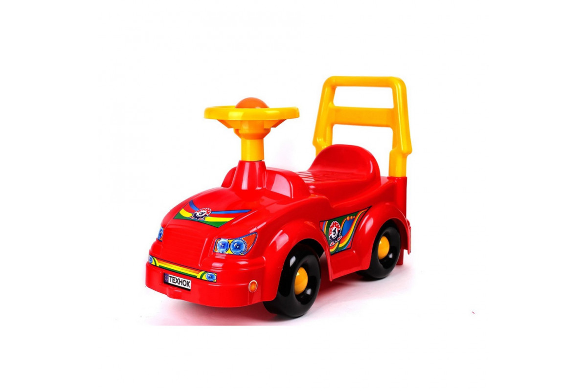 Детский Толокар "Автомобиль для прогулок" ТехноК 2483TXK Красный