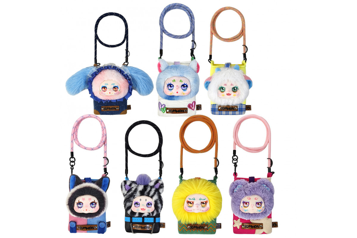 Крос-боди сумка Pop Top Kimmon 556114 застежка-магнит в виде лица