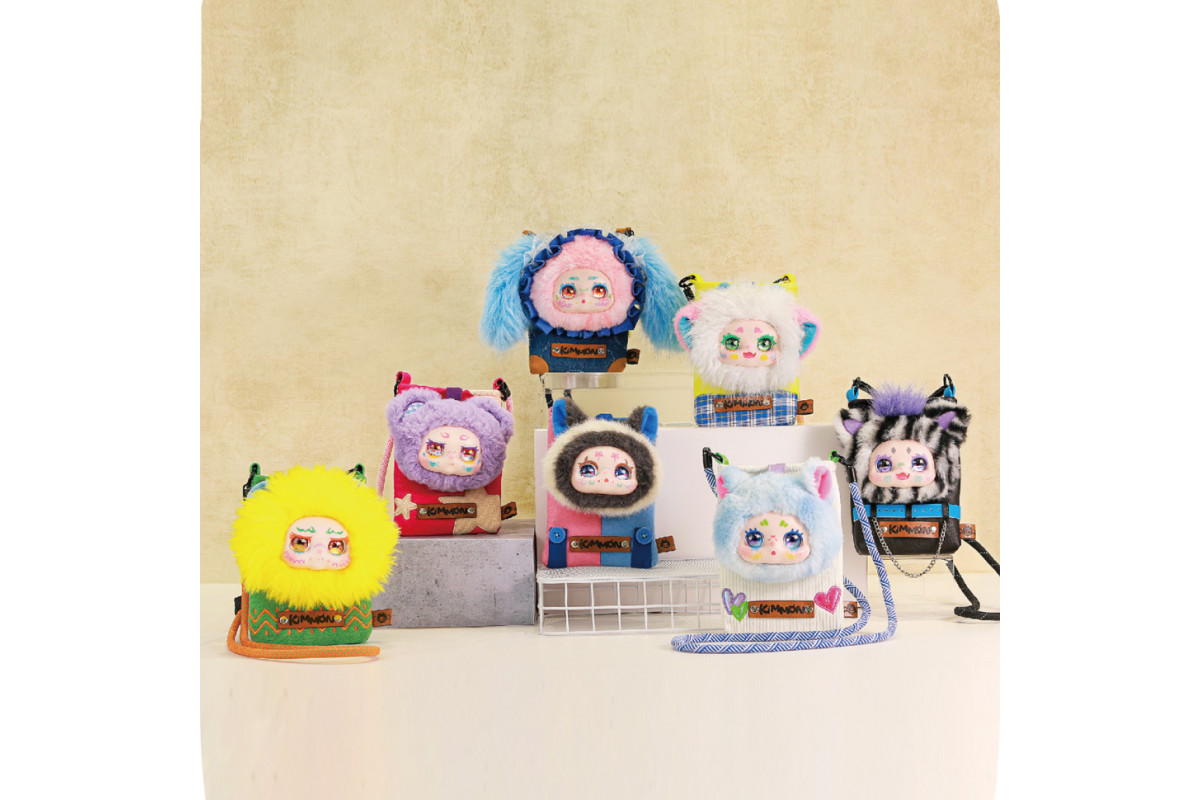 Крос-боди сумка Pop Top Kimmon 556114 застежка-магнит в виде лица