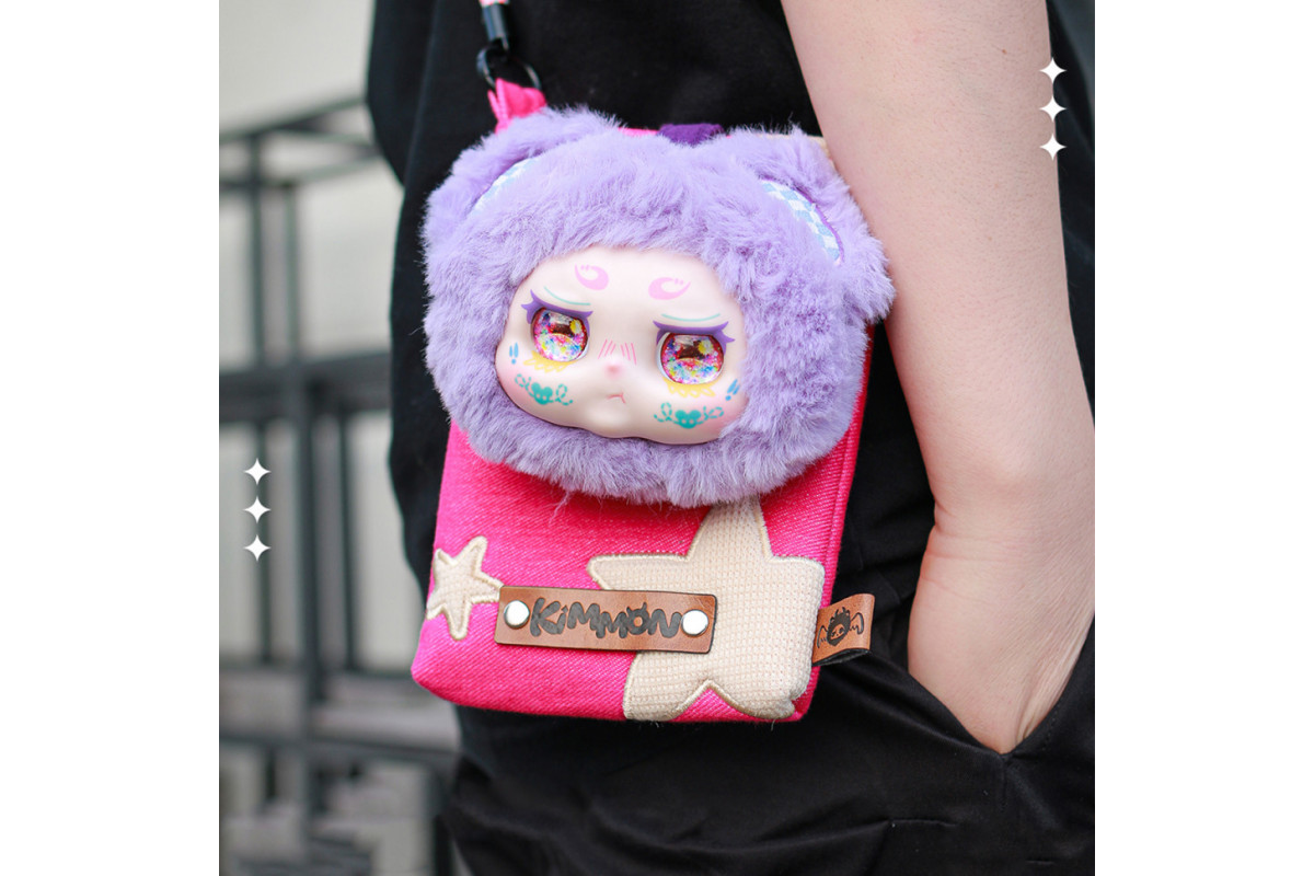 Крос-боди сумка Pop Top Kimmon 556114 застежка-магнит в виде лица