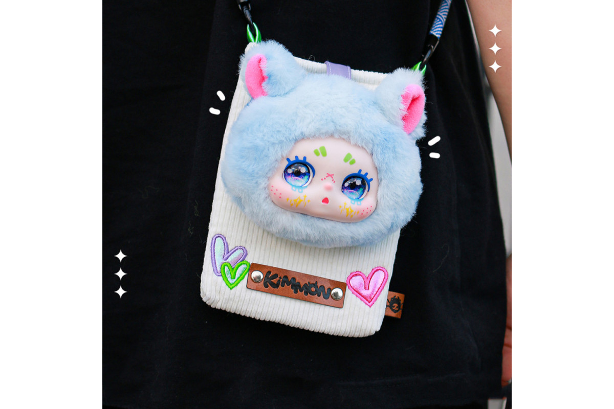 Крос-боди сумка Pop Top Kimmon 556114 застежка-магнит в виде лица